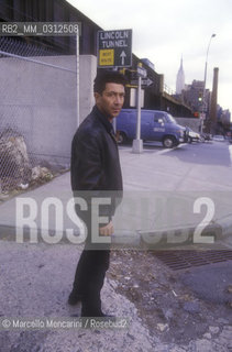 New York, 1987. Italian singer and songwriter Edoardo Bennato / New York, 1987. Il cantante Edoardo Bennato - ©Marcello Mencarini/Rosebud2