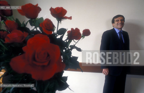 Italian politician Giorgio Benvenuto, 1993 / Il politico Giorgio Benvenuto, 1993 - ©Marcello Mencarini/Rosebud2