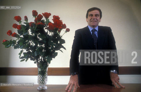 Italian politician Giorgio Benvenuto, 1993 / Il politico Giorgio Benvenuto, 1993 - ©Marcello Mencarini/Rosebud2