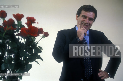Italian politician Giorgio Benvenuto, 1993 / Il politico Giorgio Benvenuto, 1993 - ©Marcello Mencarini/Rosebud2