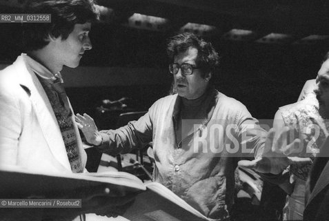 Italian composer Luciano Berio (about 1980) / Il compositore Luciano Berio (1980 circa) - ©Marcello Mencarini/Rosebud2