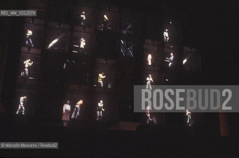 Milan, La Scala Theater, 9 march 1982 / Milano, Teatro alla Scala, 9 marzo 1982. La vera storia di Luciano Berio - ©Marcello Mencarini/Rosebud2