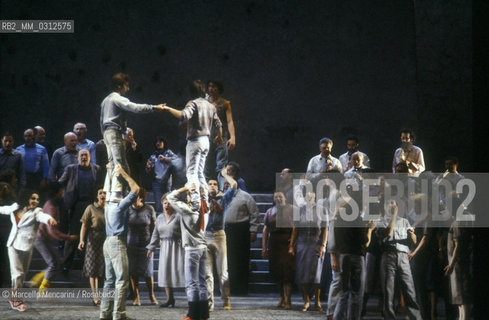 Milan, La Scala Theater, 9 march 1982 / Milano, Teatro alla Scala, 9 marzo 1982. La vera storia di Luciano Berio - ©Marcello Mencarini/Rosebud2
