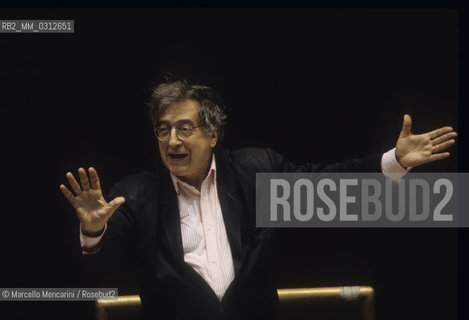 Siena 1995. Italian composer Luciano Berio conducting / Siena 1995. Il compositore Luciano Berio mentre dirige - ©Marcello Mencarini/Rosebud2
