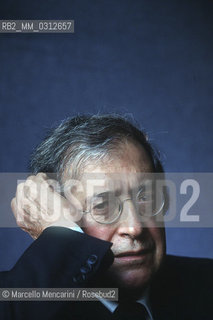 Siena, 1995. Italian composer Luciano Berio / Siena, 1995. Il compositore Luciano Berio- ©Marcello Mencarini/Rosebud2