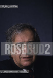 Siena, 1995. Italian composer Luciano Berio / Siena, 1995. Il compositore Luciano Berio- ©Marcello Mencarini/Rosebud2