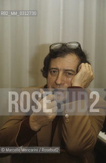 Milan, La Scala Theater, 1982. Italian composer Luciano Berio / Milano, Teatro alla Scala, 1982. Il compositore Luciano Berio - ©Marcello Mencarini/Rosebud2