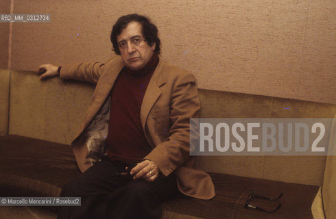 Milan, La Scala Theater, 1982. Italian composer Luciano Berio / Milano, Teatro alla Scala, 1982. Il compositore Luciano Berio - ©Marcello Mencarini/Rosebud2
