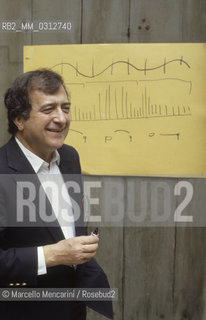 Venice, 1982. Italian composer Luciano Berio / Venezia, 1982, il compositore Luciano Berio - ©Marcello Mencarini/Rosebud2