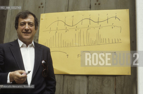 Venice, 1982. Italian composer Luciano Berio / Venezia, 1982, il compositore Luciano Berio - ©Marcello Mencarini/Rosebud2