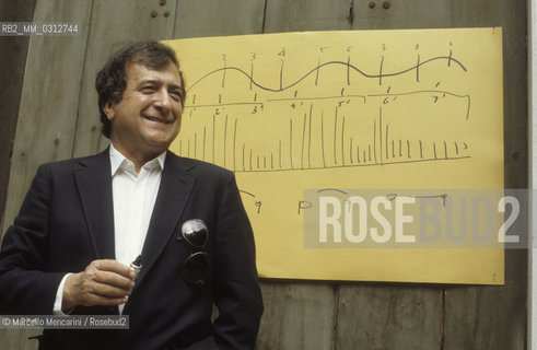 Venice, 1982. Italian composer Luciano Berio / Venezia, 1982, il compositore Luciano Berio - ©Marcello Mencarini/Rosebud2