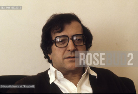 Florence, Teatro Comunale, about 1982. Italian composer Luciano Berio / Firenze, Teatro Comunale, 1982 circa. Il compositore Luciano Berio - ©Marcello Mencarini/Rosebud2