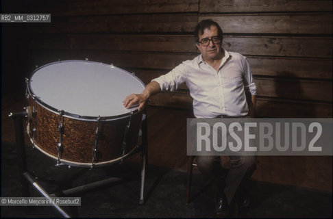 Florence, Teatro Comunale, about 1982. Italian composer Luciano Berio / Firenze, Teatro Comunale, 1982 circa. Il compositore Luciano Berio - ©Marcello Mencarini/Rosebud2