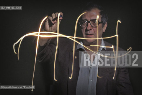 Italian composer Luciano Berio (about 1982) / Il compositore Luciano Berio (1982 circa) - ©Marcello Mencarini/Rosebud2