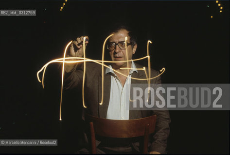 Italian composer Luciano Berio (about 1982) / Il compositore Luciano Berio (1982 circa) - ©Marcello Mencarini/Rosebud2
