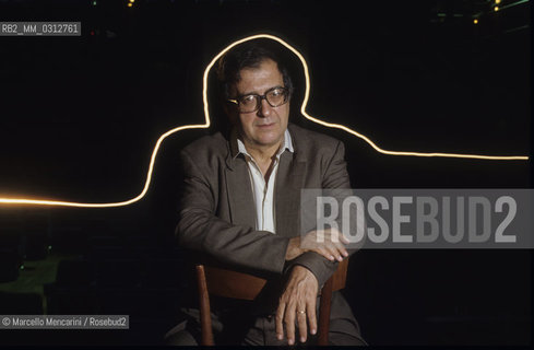 Italian composer Luciano Berio (about 1982) / Il compositore Luciano Berio (1982 circa) - ©Marcello Mencarini/Rosebud2