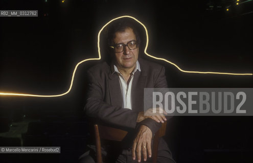 Italian composer Luciano Berio (about 1982) / Il compositore Luciano Berio (1982 circa) - ©Marcello Mencarini/Rosebud2