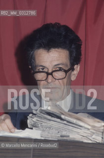 Secretary of the Italian Communist Party Enrico Berlinguer (about 1980) / Il segretario del partito comunista Enrico Berlinguer (1980 circa) - ©Marcello Mencarini/Rosebud2