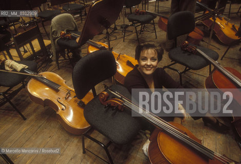 Rome, 1998. Italian soprano Emma Bertagnoli / Roma, 1998. Il soprano Emma Bertagnoli - ©Marcello Mencarini/Rosebud2