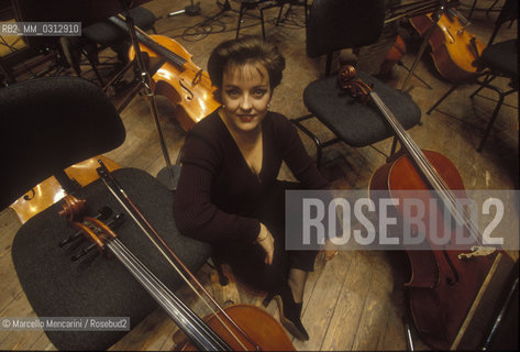 Rome, 1998. Italian soprano Emma Bertagnoli / Roma, 1998. Il soprano Emma Bertagnoli - ©Marcello Mencarini/Rosebud2