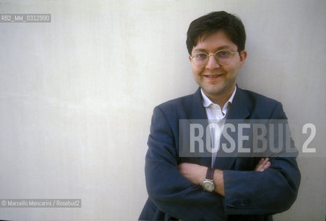 Palermo, 1994. Italian composer Marco Betta / Palermo ,1994. Il compositore Marco Betta - ©Marcello Mencarini/Rosebud2