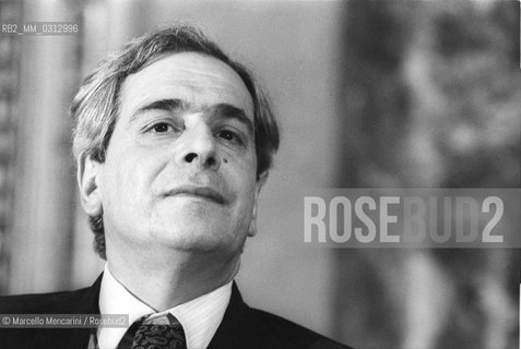 Rome, 1980. Italian journnalist Enzo Bettiza / Roma, 1980. Il giornalista Enzo Bettiza - ©Marcello Mencarini/Rosebud2