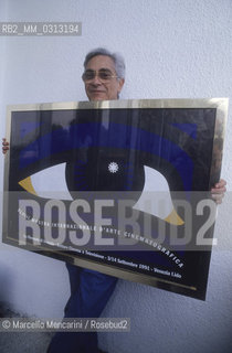 Venice Lido, Venice Film Festival 1991. Festival director Guglielmo Biraghi / Lido di Venezia, Mostra del Cinema di Venezia 1991. Il direttore della Mostra Guglielmo Biraghi  - ©Marcello Mencarini/Rosebud2