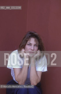 Venice Lido, Venice Film Festival 1987. Britishctress and singer Jane Birkin, starring in Comédie! directed by Jacques Doillon / Lido di Venezia, Mostra del Cinema di Venezia 1987. Lattrice e cantante Jane Birkin, interprete del film Comédie! (Commedia!), diretto da Jacques Doillon - ©Marcello Mencarini/Rosebud2