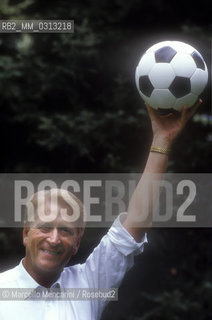Italian sport journalist Aldo Biscardi, 1990 / Il giornalista sportivo Aldo Biscardi, 1990 - ©Marcello Mencarini/Rosebud2