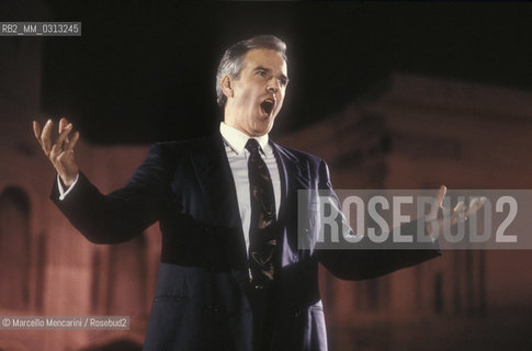 American tenor Rockwell Blake, 1992 / Il tenore americano Rockwell Blake, 1992 - ©Marcello Mencarini/Rosebud2