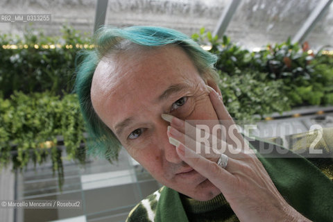 Milan, 2008. French botanist Patrick Blanc, inventor of the Vertical Garden, also known as the Living Wall or Plant Wall / Milano, 2008. Il botanico francese Patrick Blanc, inventore del Giardino Verticale - ©Marcello Mencarini/Rosebud2
