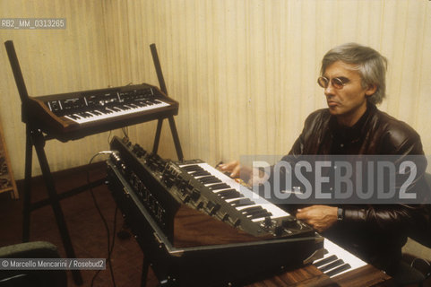 Rome, about 1980. Canadian jJazz pianist Paul Bley / Roma, 1980 circa. Il pianista jazz Paul Bley - ©Marcello Mencarini/Rosebud2