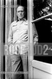 Milan, 1979. Italian journalist Giorgio Bocca in his home / Milan, 1979. Il giornalista Giorgio Bocca nella sua casa - ©Marcello Mencarini/Rosebud2