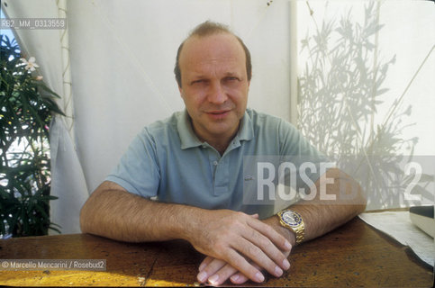 Venice Lido, Venice Film Festival 1991. Italian producer Claudio Bonivento / Lido di Venezia, Mostra del Cinema di Venezia 1991. Il produttore Claudio Bonivento - ©Marcello Mencarini/Rosebud2