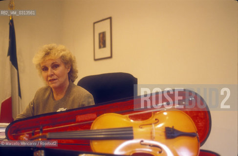 Rome, 1992. Margherita Boniver, Minister for Tourism and Show in the first Amato government / Roma, 1992. Margherita Boniver, ministro per il Turismo e lo spettacolo nel governo Amato I - ©Marcello Mencarini/Rosebud2