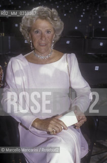 Italian entrepreneur Anna Bonomi Bolchini, about 1990 / Limprenditrice Anna Bonomi Bolchini, 1988 circa - ©Marcello Mencarini/Rosebud2