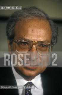 Italian literary critic Nino Borsellino, 1989 / Il critico letterario Nino Borsellino, 1989 - ©Marcello Mencarini/Rosebud2