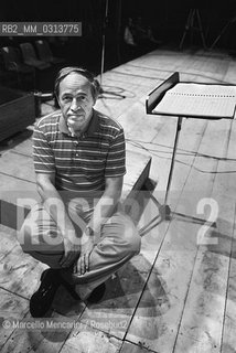 French composer and conductor Pierre Boulez (1985) / Pierre Boulez, compositore e direttore dorchestra (1985) - ©Marcello Mencarini/Rosebud2