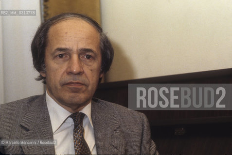 French composer and conductor Pierre Boulez (about 1980) / Pierre Boulez, compositore e direttore dorchestra (1980 circa) - ©Marcello Mencarini/Rosebud2