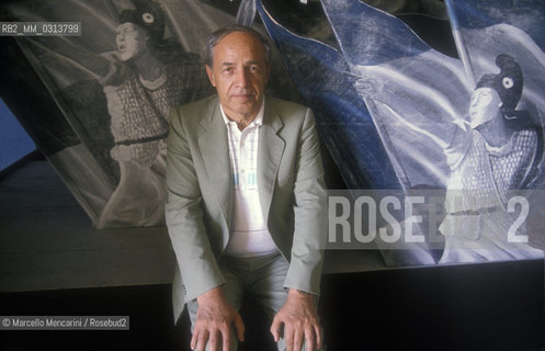 Rome, about 1985. French composer and conductor Pierre Boulez at Villa Medici, seat of the French Academy / Pierre Boulez, compositore e direttore dorchestra a Villa Medici, sede dellAccademia di Francia (1985 circa) - ©Marcello Mencarini/Rosebud2