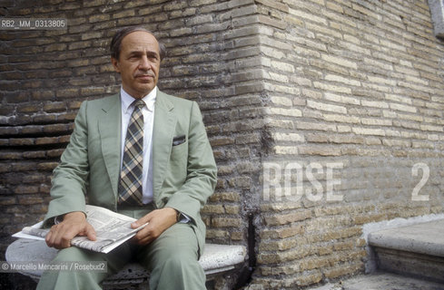 French composer and conductor Pierre Boulez (about 1985) / Pierre Boulez, compositore e direttore dorchestra (1985 circa) - ©Marcello Mencarini/Rosebud2