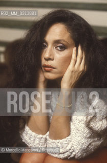 Brazilian actress  Sonia Braga (1983) / Lattrice brasiliana Sonia Braga (1983) - ©Marcello Mencarini/Rosebud2