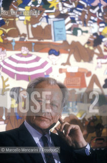 German politician Wily Brandt, 1989 / Il politico tedesco Willy Brandt - ©Marcello Mencarini/Rosebud2