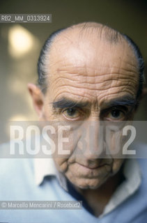 Lucca, 1984. Argentinian cartoonist Alberto Breccia / Lucca, 1984. Il disegnatore Alberto Breccia - ©Marcello Mencarini/Rosebud2