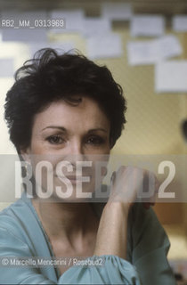 French actress Martine Brochard, about 1985 / Lattrice Martine Brochard, 1985 circa - ©Marcello Mencarini/Rosebud2