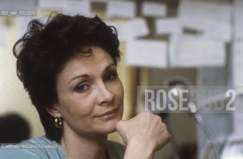 French actress Martine Brochard, about 1985 / Lattrice Martine Brochard, 1985 circa - ©Marcello Mencarini/Rosebud2