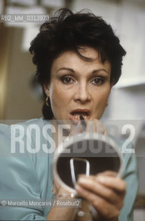 French actress Martine Brochard, about 1985 / Lattrice Martine Brochard, 1985 circa - ©Marcello Mencarini/Rosebud2