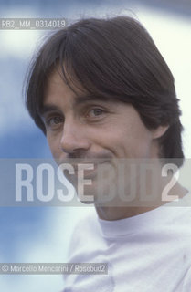 American singer-songwriter Jackson Brown, about 1985 / Il cantautore americano Jackson Brown, 1985 circa - ©Marcello Mencarini/Rosebud2