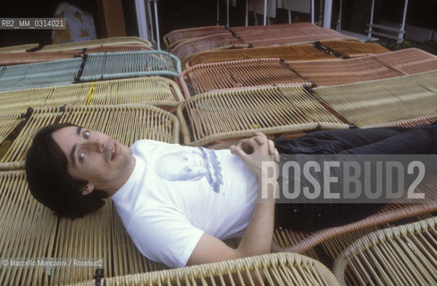 American singer-songwriter Jackson Brown, about 1985 / Il cantautore americano Jackson Brown, 1985 circa - ©Marcello Mencarini/Rosebud2