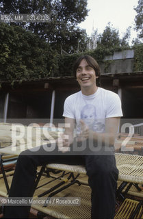 American singer-songwriter Jackson Brown, about 1985 / Il cantautore americano Jackson Brown, 1985 circa - ©Marcello Mencarini/Rosebud2